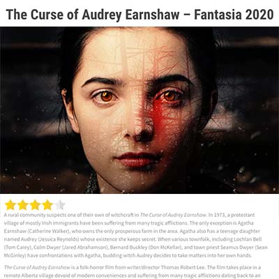 The Curse of Audrey Earnshaw – Fantasia 2020